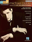 Pro Vocal #61 Michael Buble: Call Me Irresponsible Selections piano sheet music cover
